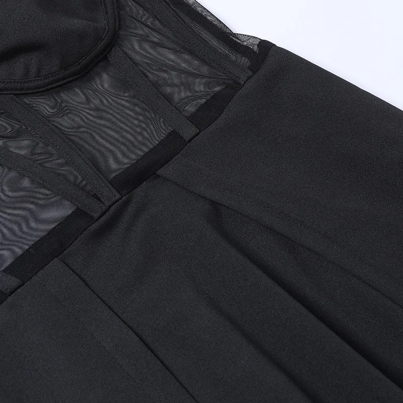 Black elegant dress “Terra”